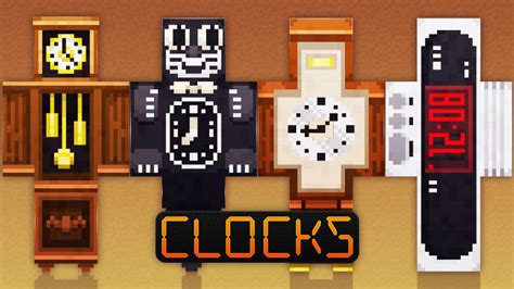 clock skin minecraft.